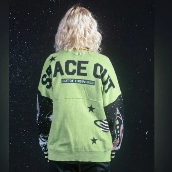 New! Spirit Jersey Space Cardigan - Picture 2 of 4